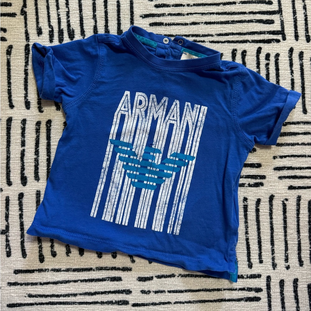 Armani Baby boy tee shirt 9m - see pictures